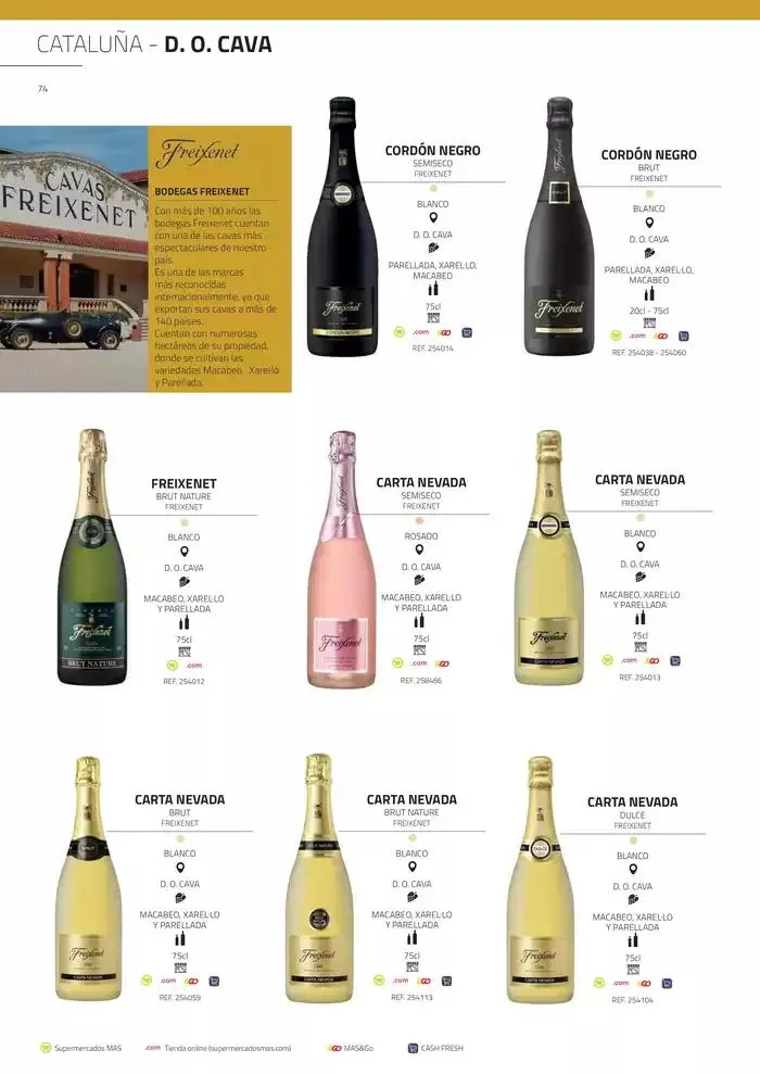 Catálogo de Catálogo Vinos 2025 23 de diciembre al 31 de marzo 2025 - Página 74