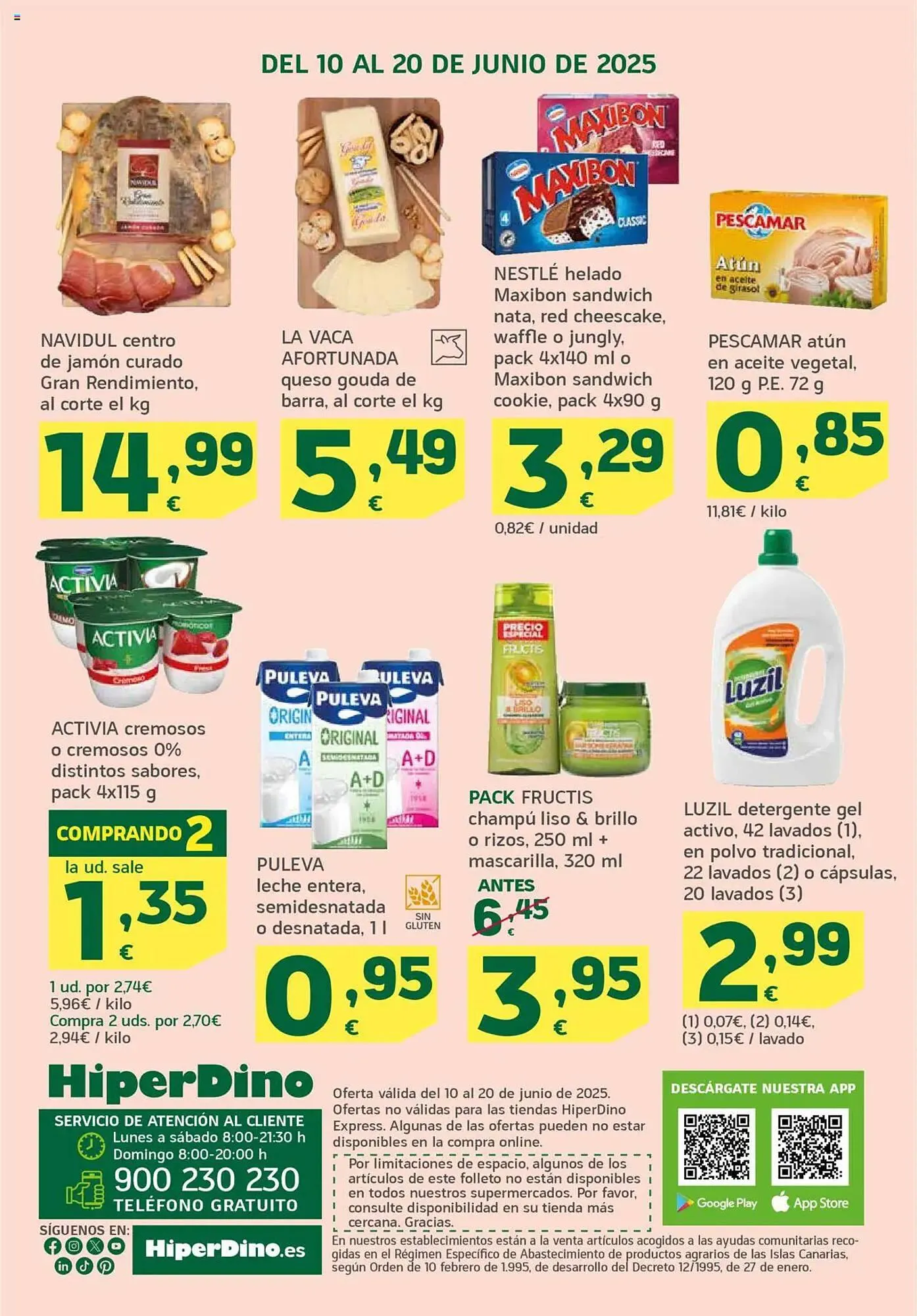 Catálogo de Folleto HiperDino 10 de junio al 20 de junio 2025 - Página 36