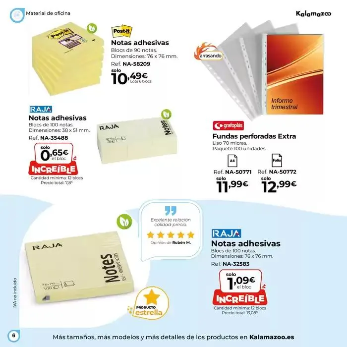 Catálogo de Staples Kalamazoo 50 Productos TOP 25 de febrero al 31 de marzo 2025 - Página 6