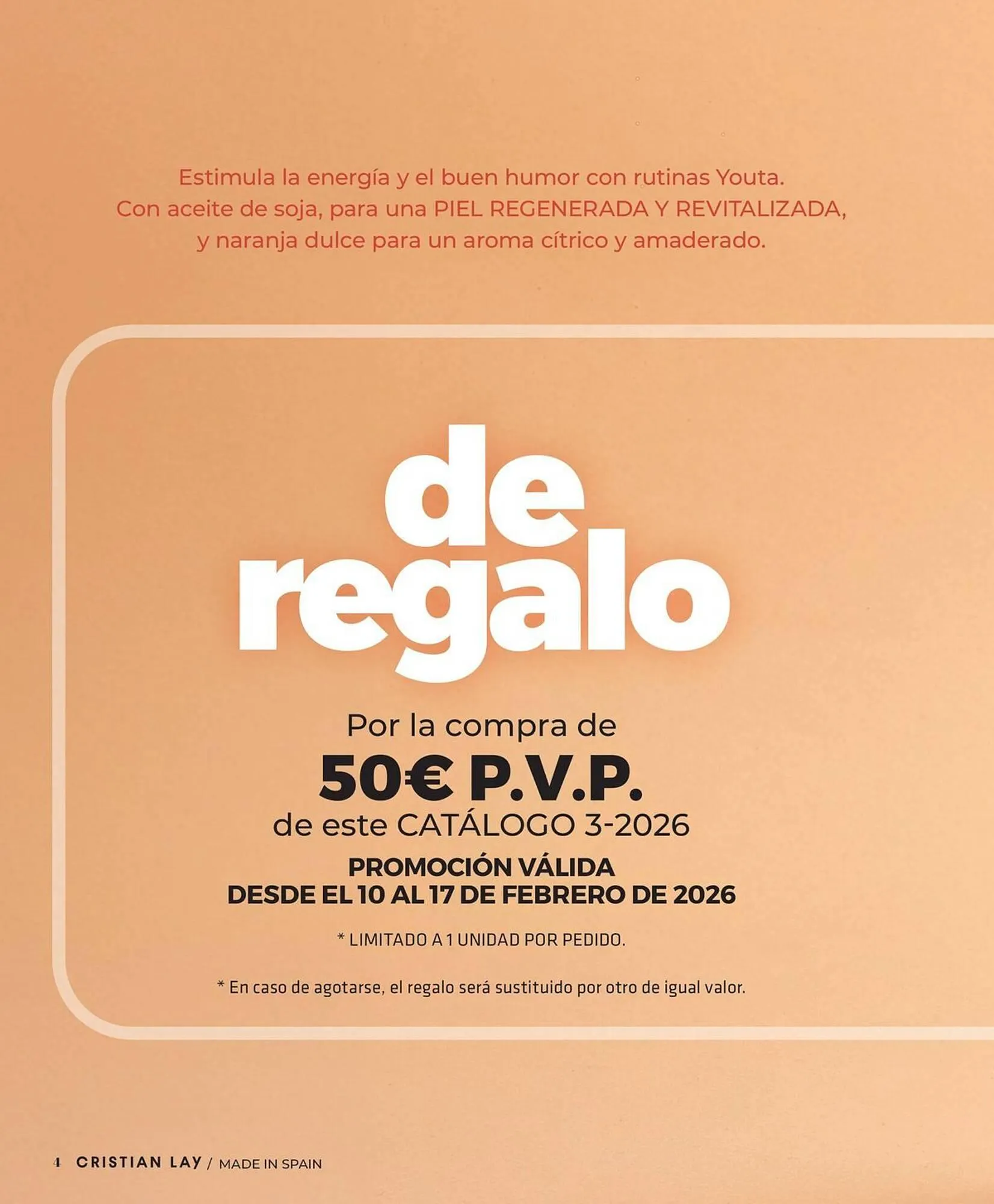 Catálogo de Catálogo Cristian Lay 10 de febrero al 1 de marzo 2026 - Página 4