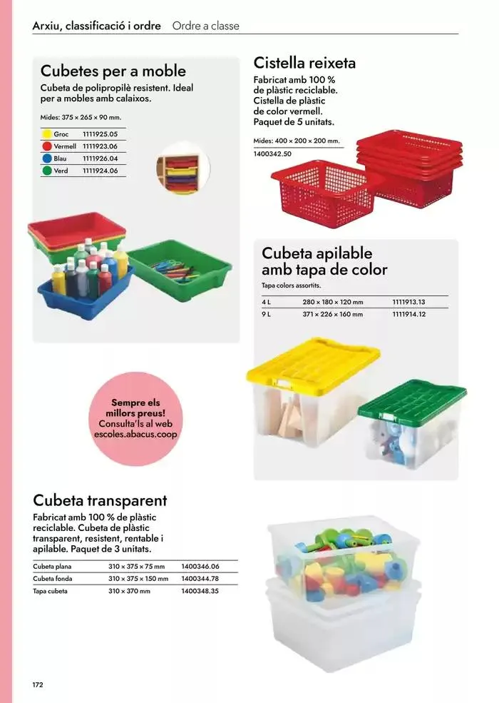 Catálogo de Catàleg Escolar 2025-2026 6 de mayo al 31 de diciembre 2026 - Página 174