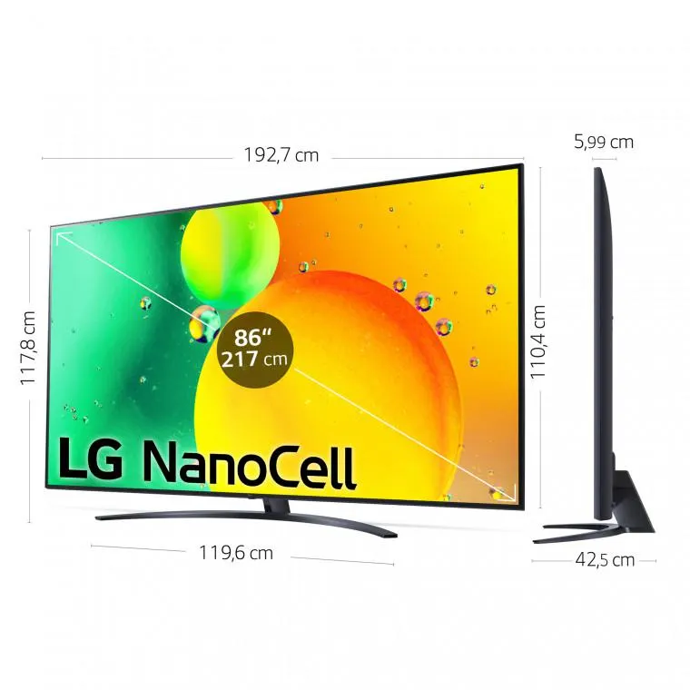 Outlet TV LG 4K NanoCell Smart TV 217cm (86")