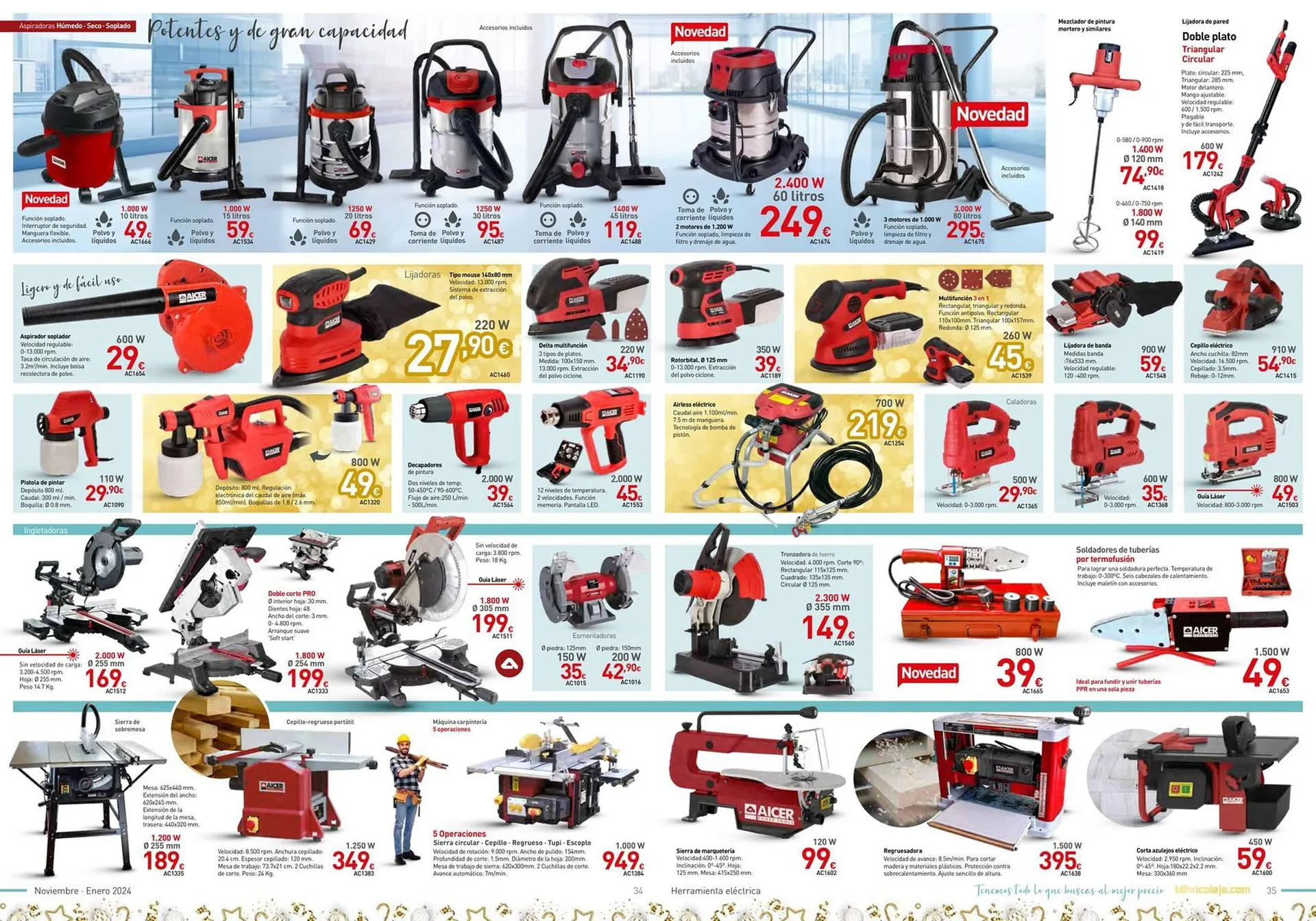 Catálogo de Folleto Mi Bricolaje 16 de noviembre al 31 de enero 2024 - Página 18