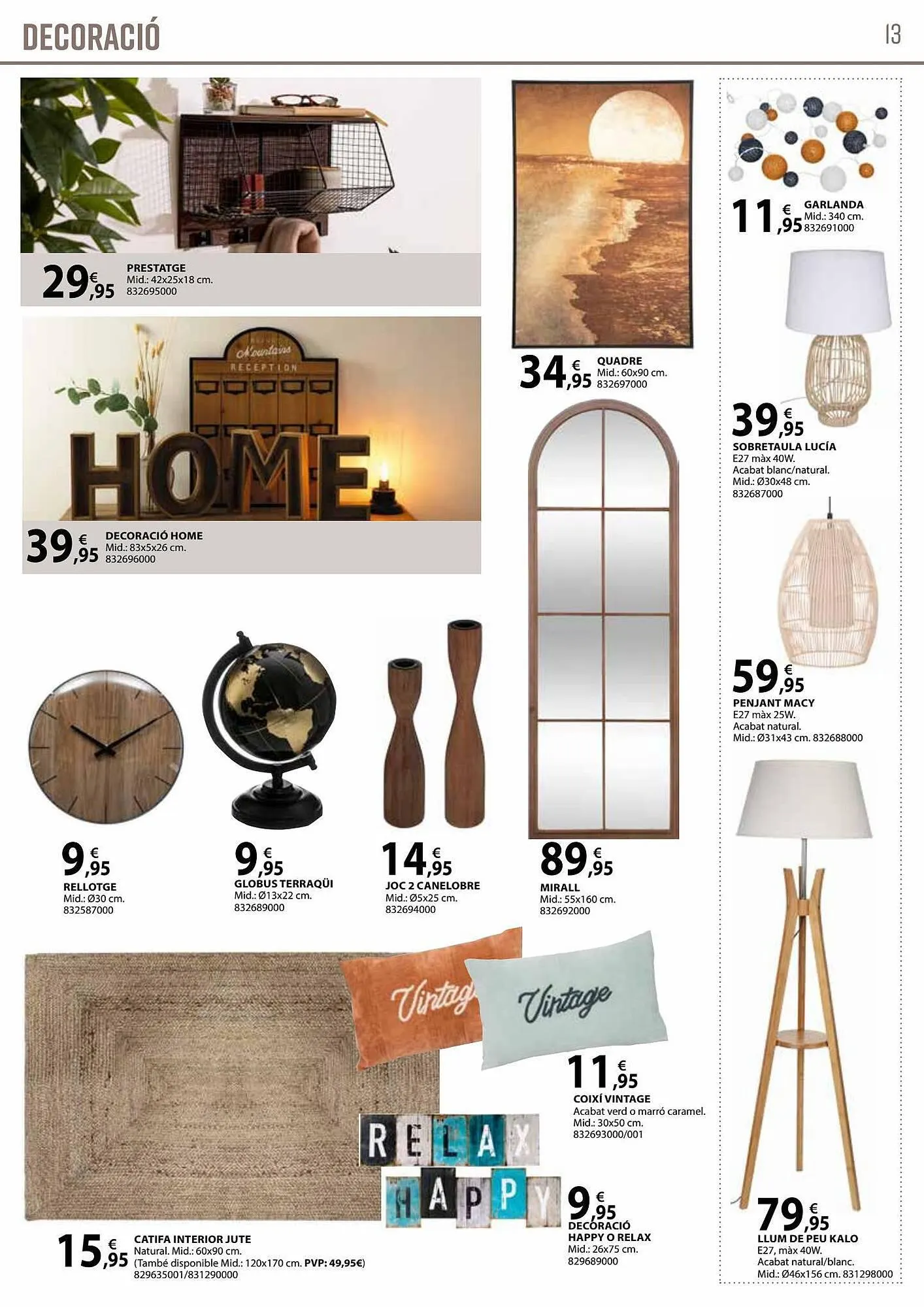 Catálogo de Fes Més Folleto 24 de agosto al 16 de octubre 2023 - Página 13