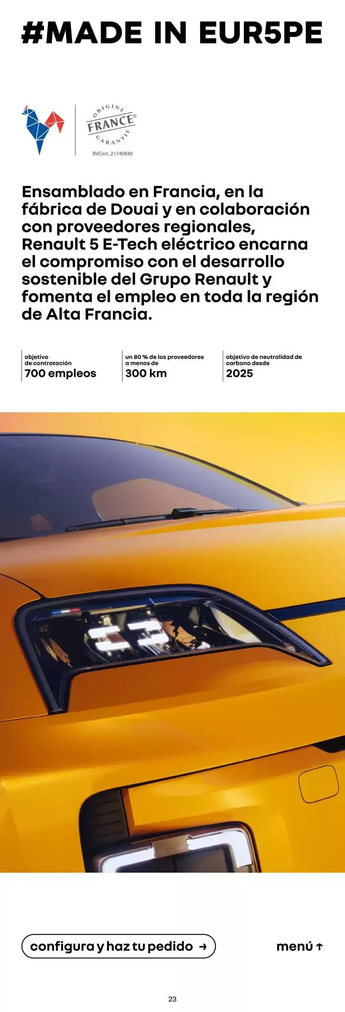 Catálogo de Renault 5 E-Tech Eléctrico 24 de abril al 24 de abril 2026 - Página 23