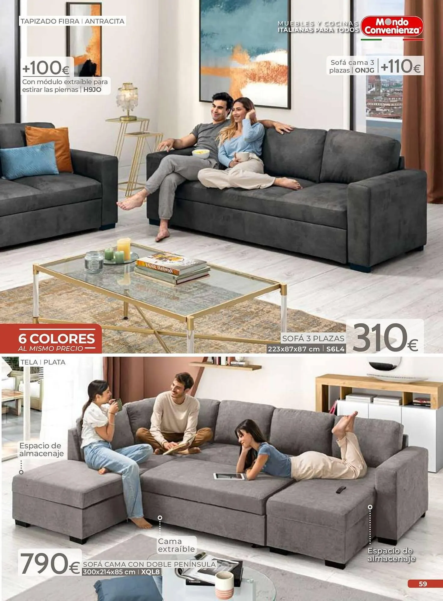 Catálogo de Catálogo Mondo Convenienza 2 de octubre al 28 de febrero 2026 - Página 61