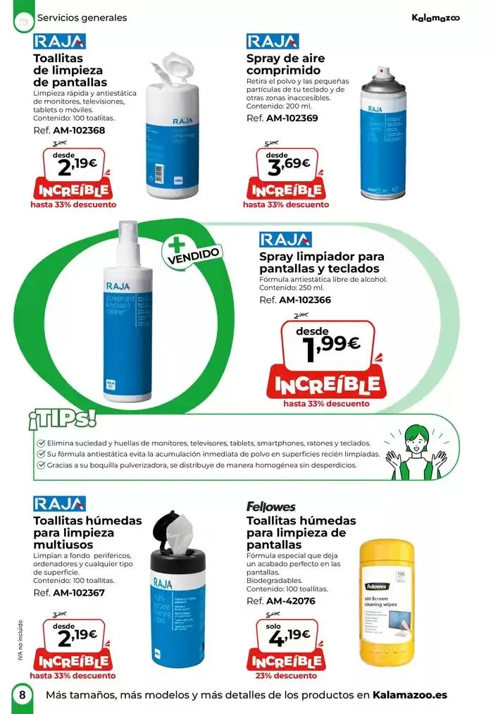 Catálogo de Staples Kalamazoo Higiene y Limpieza 8 de marzo al 4 de abril 2025 - Página 8