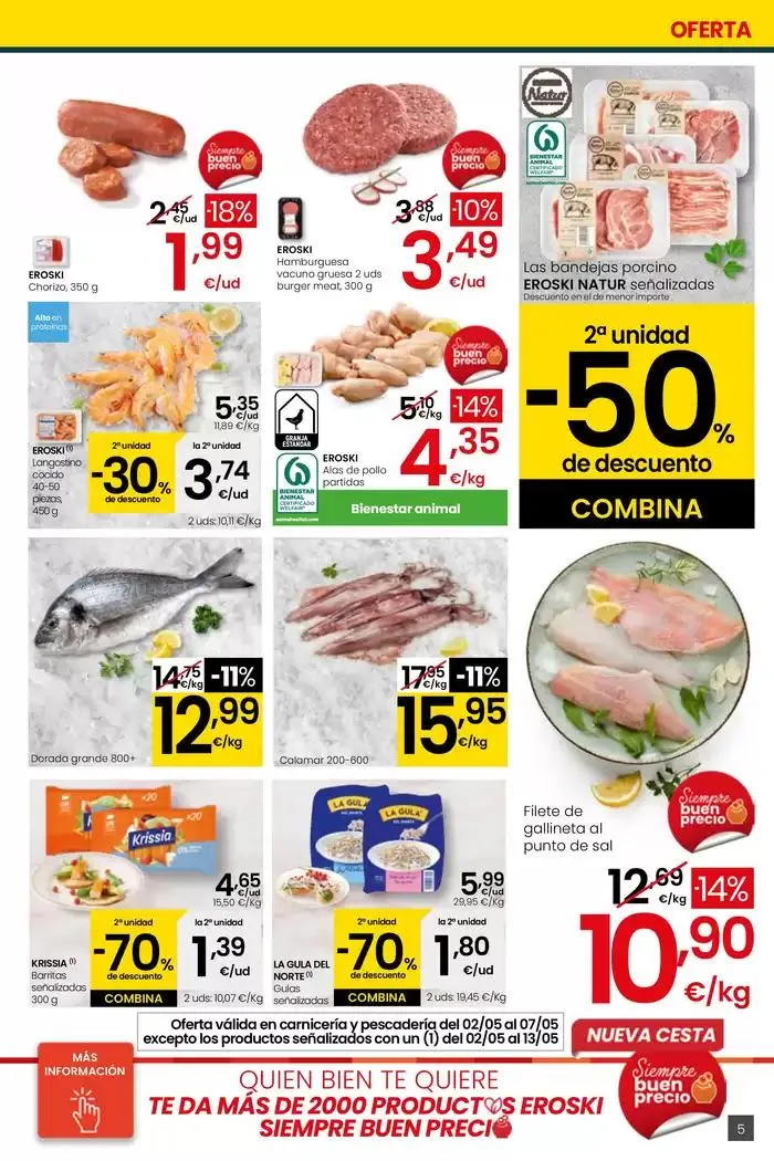 Catálogo de SUMA AHORRO EROSKI CITY 2 de mayo al 13 de mayo 2025 - Página 5