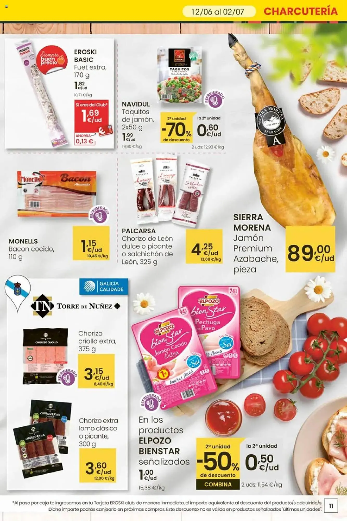 Catálogo de Folleto Eroski 12 de junio al 1 de julio 2025 - Página 11
