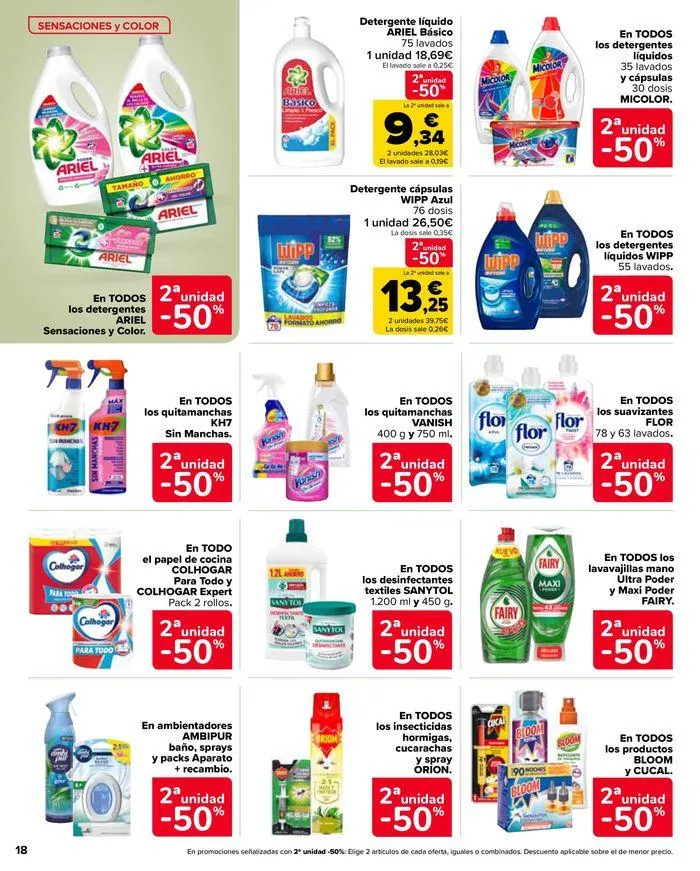 Catálogo de 50% que vuelve  9 de agosto al 26 de agosto 2024 - Página 18