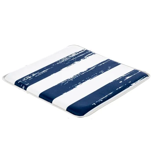 COJIN ASIENTO LAZOS AZUL 38X38X2,50CM