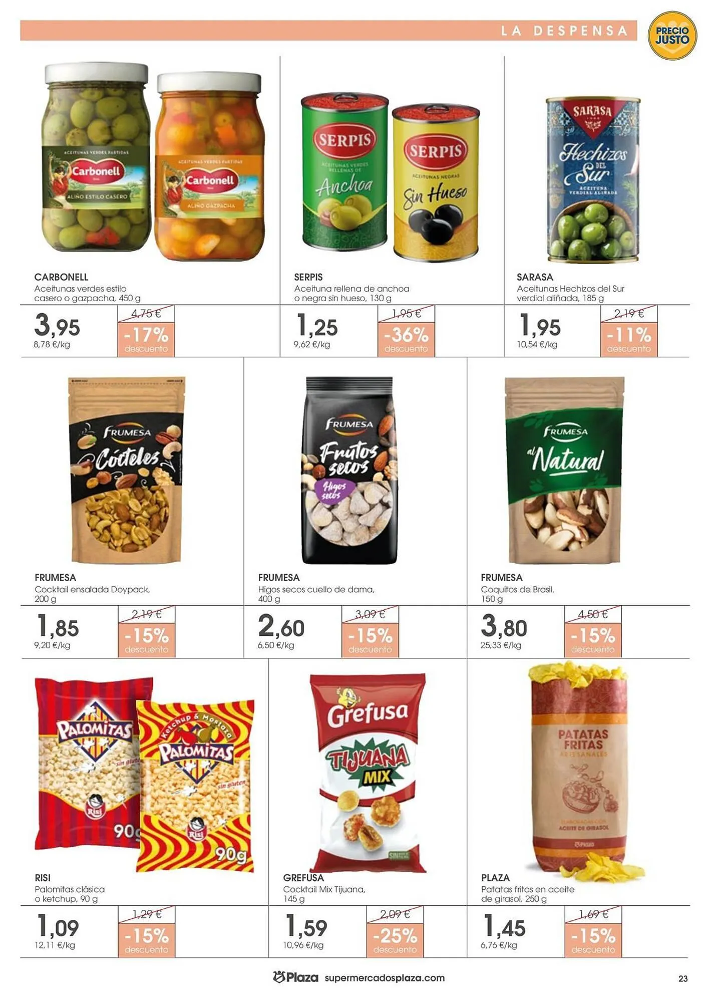 Catálogo de Folleto Supermercados Plaza 20 de octubre al 29 de octubre 2025 - Página 23