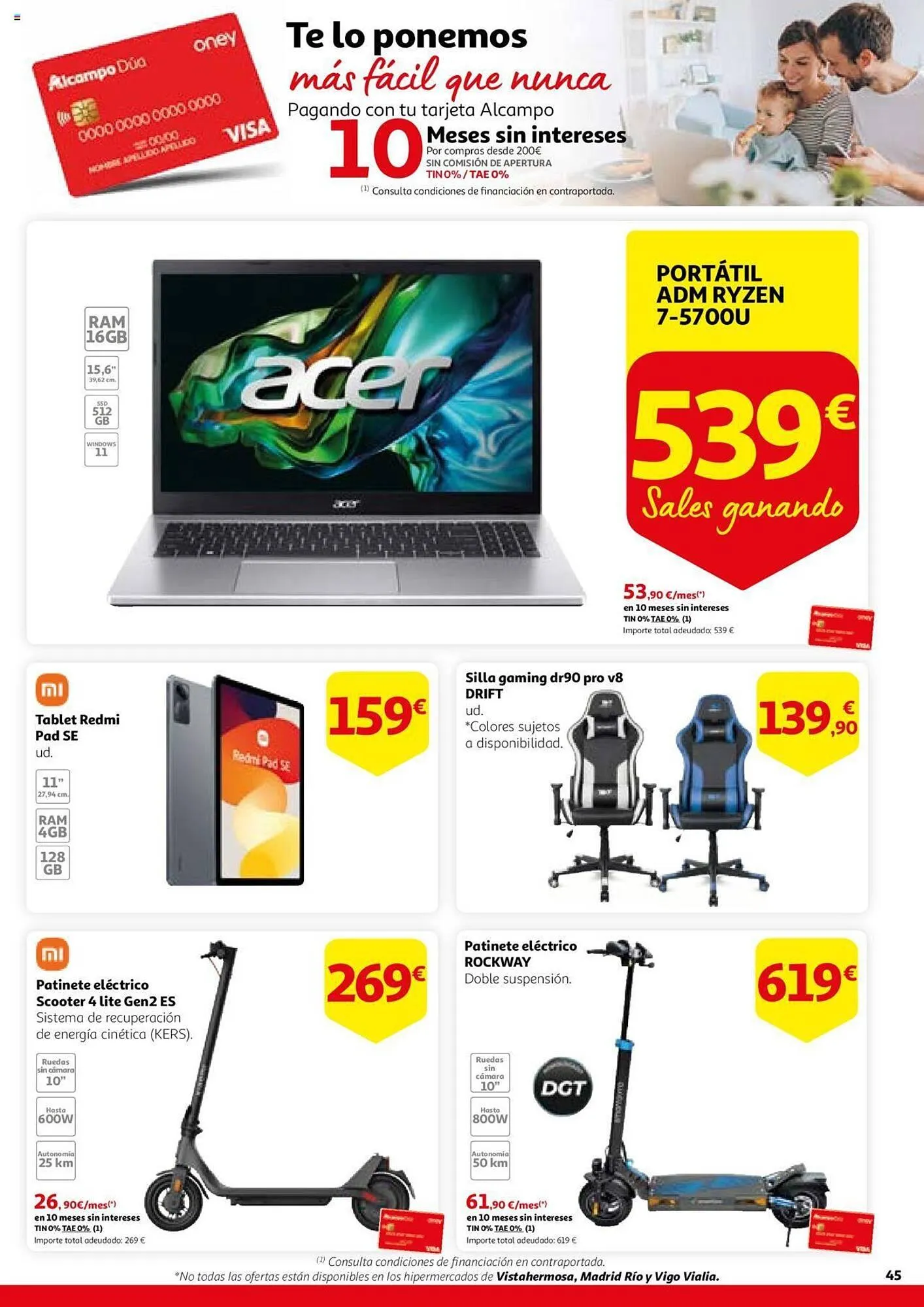 Catálogo de Folleto Alcampo 10 de octubre al 23 de octubre 2024 - Página 45