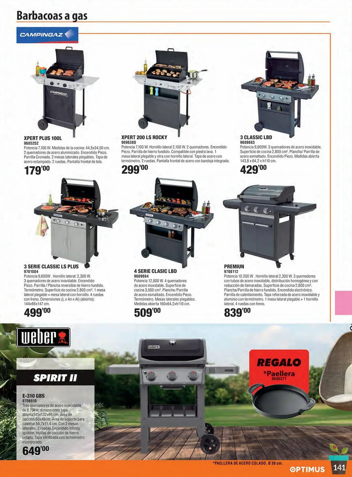 Catálogo de Folleto Optimus 27 de marzo al 31 de agosto 2023 - Página 141