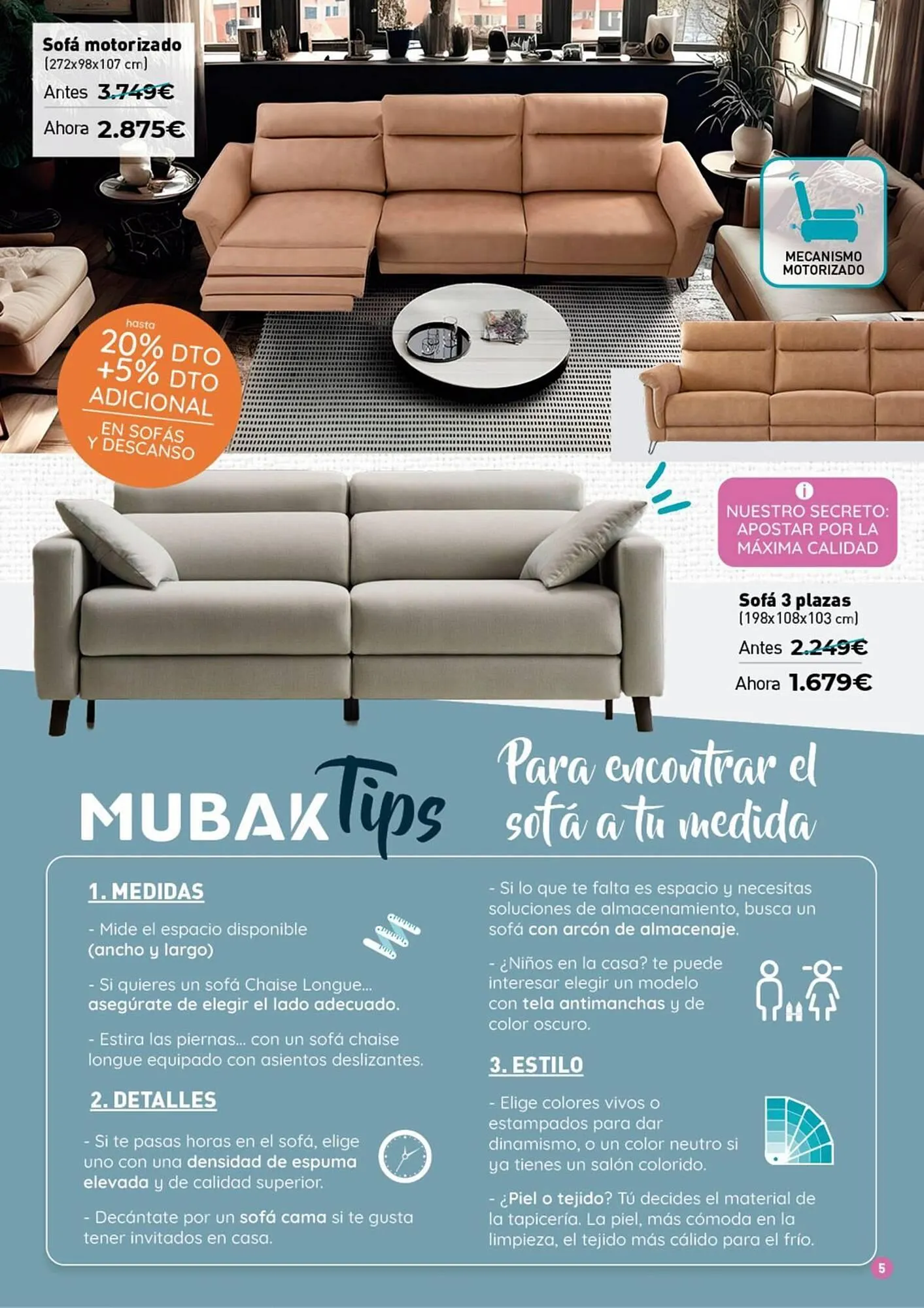 Catálogo de Folleto Mubak 1 de julio al 31 de agosto 2025 - Página 5