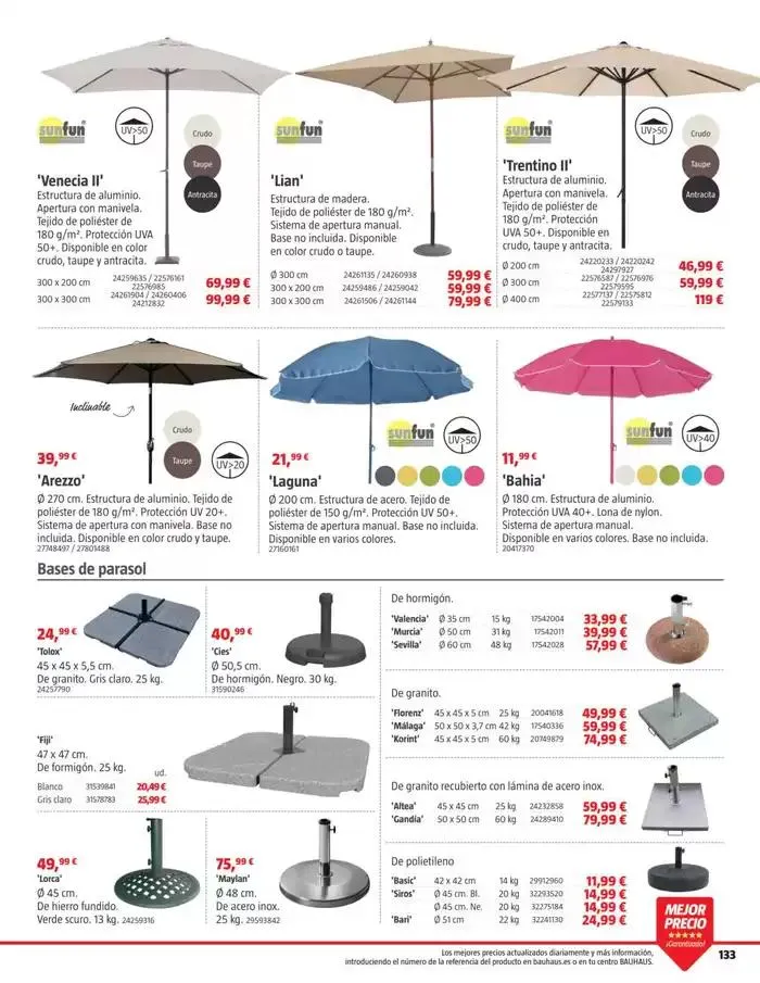 Catálogo de Bauhaus Verano 1 de junio al 31 de agosto 2025 - Página 133