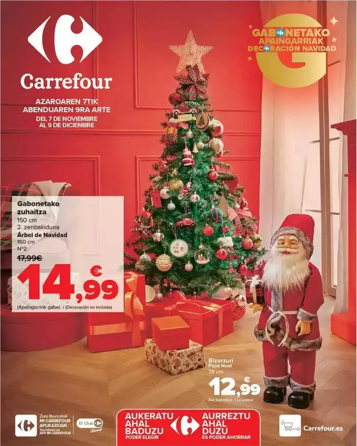 Catálogo de DECORACIÓN NAVIDAD 7 de noviembre al 9 de diciembre 2024 - Página 1