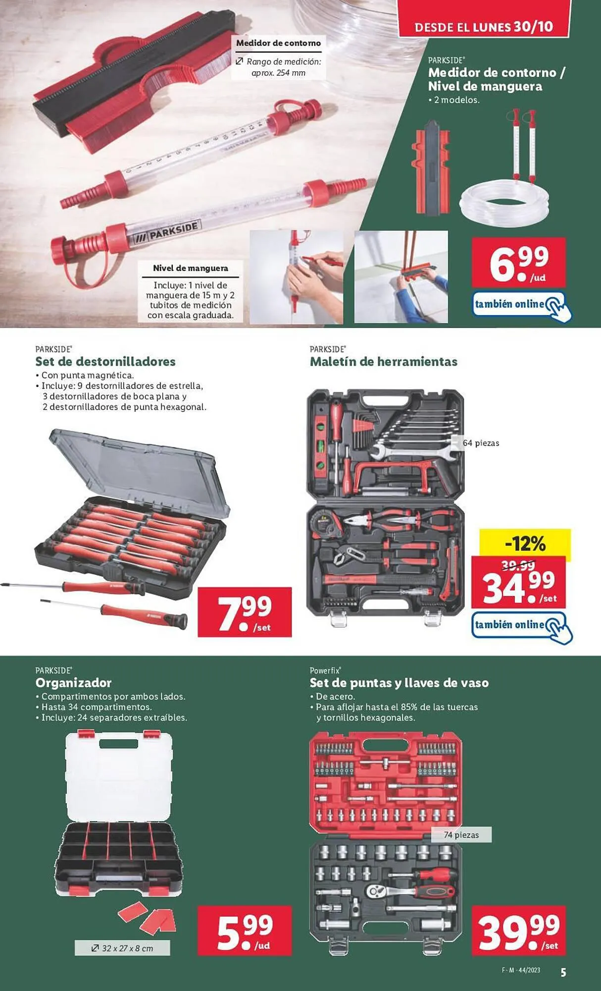 Catálogo de Folleto Lidl 30 de octubre al 5 de noviembre 2023 - Página 29