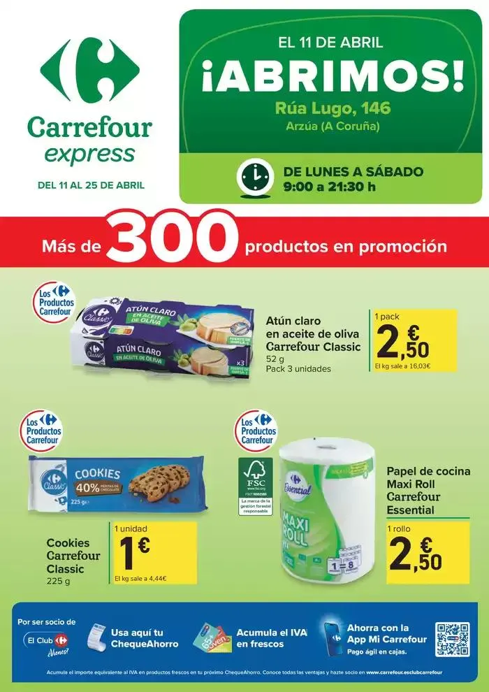 Catálogo de ¡Abrimos! 11 de abril al 25 de abril 2025 - Página 1