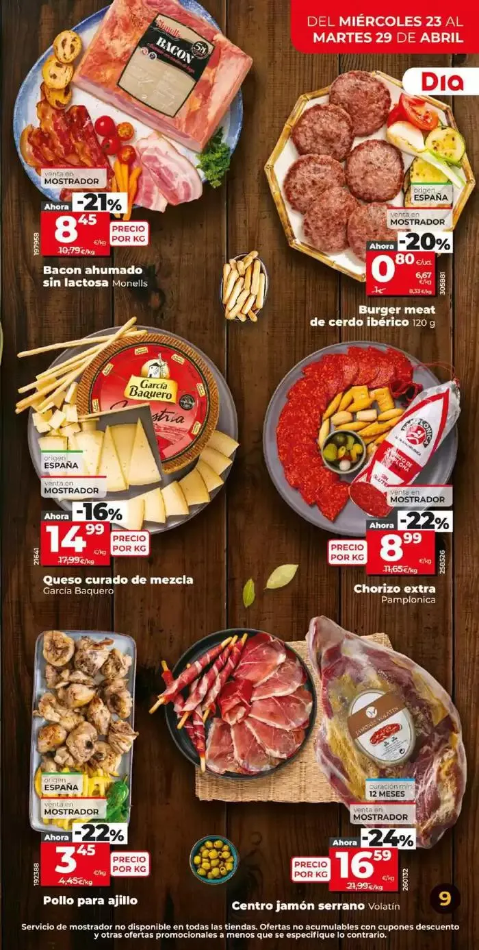 Catálogo de Nueva Gama Dia del 23/04 al 29/04 23 de abril al 29 de abril 2025 - Página 9