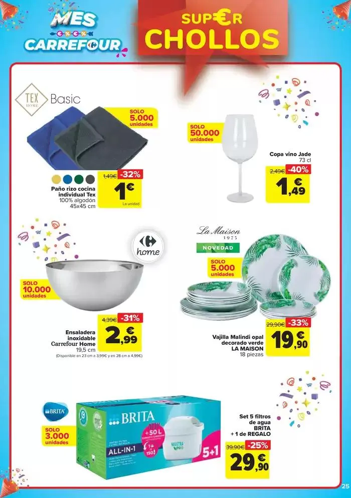 Catálogo de CHOLLOS NO ALIMENTACION 22 de abril al 12 de mayo 2025 - Página 25