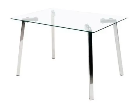 Mesa De Comedor De Cristal Juncal
