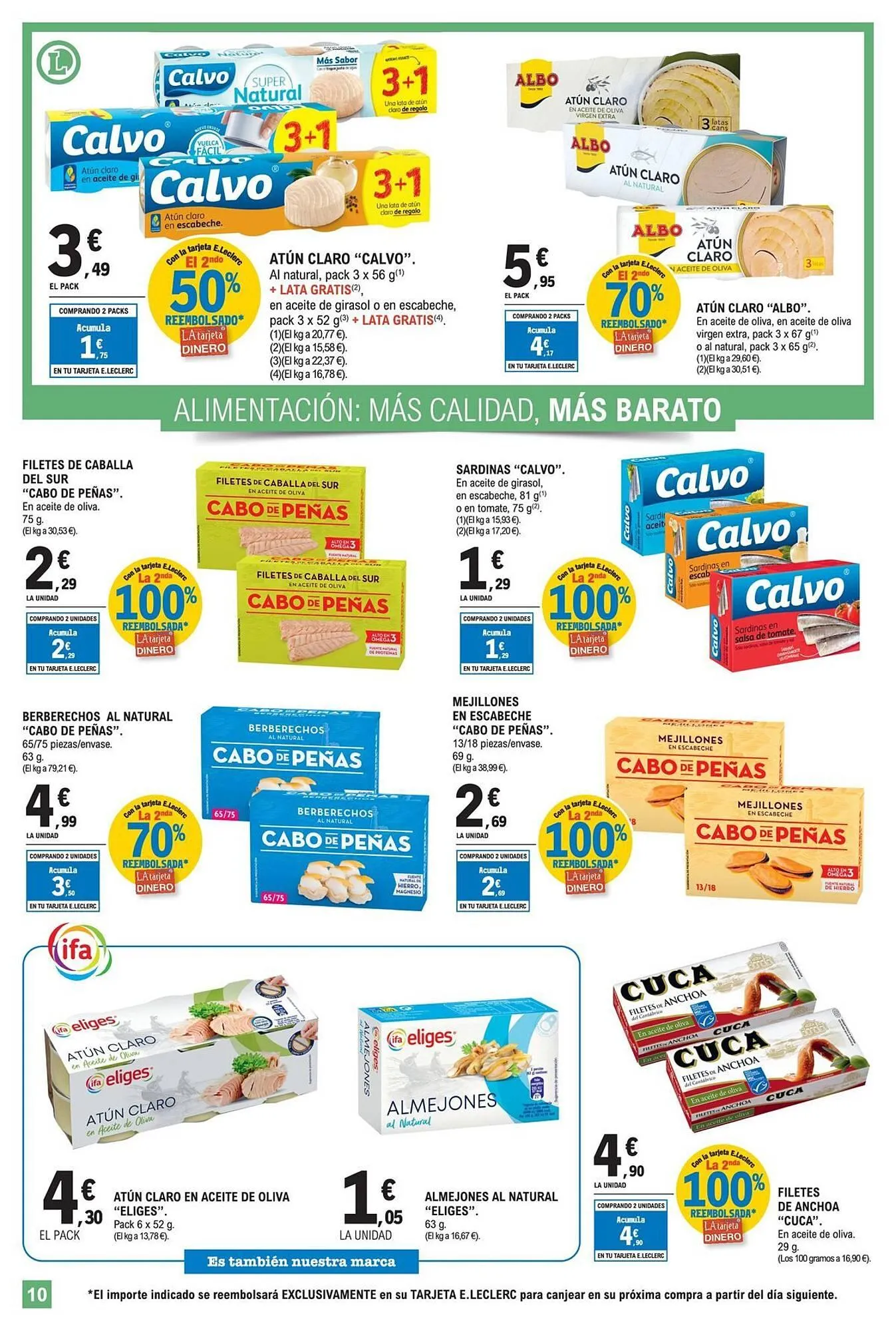 Catálogo de Catálogo E.Leclerc 19 de noviembre al 30 de noviembre 2025 - Página 10