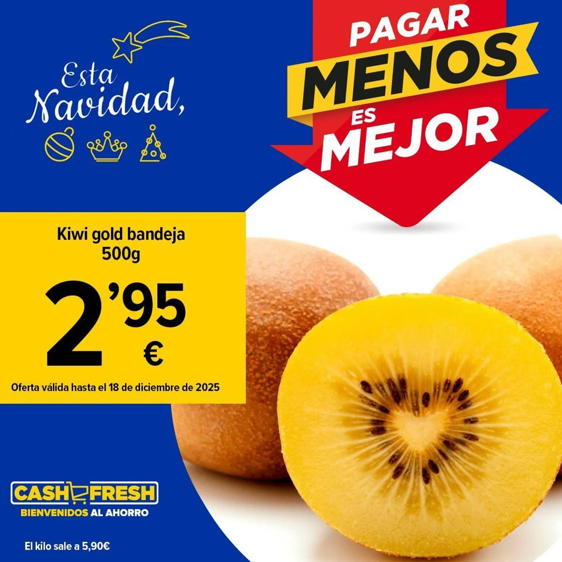 Catálogo de Folleto Cash Fresh 17 de diciembre al 18 de diciembre 2025 - Página 1