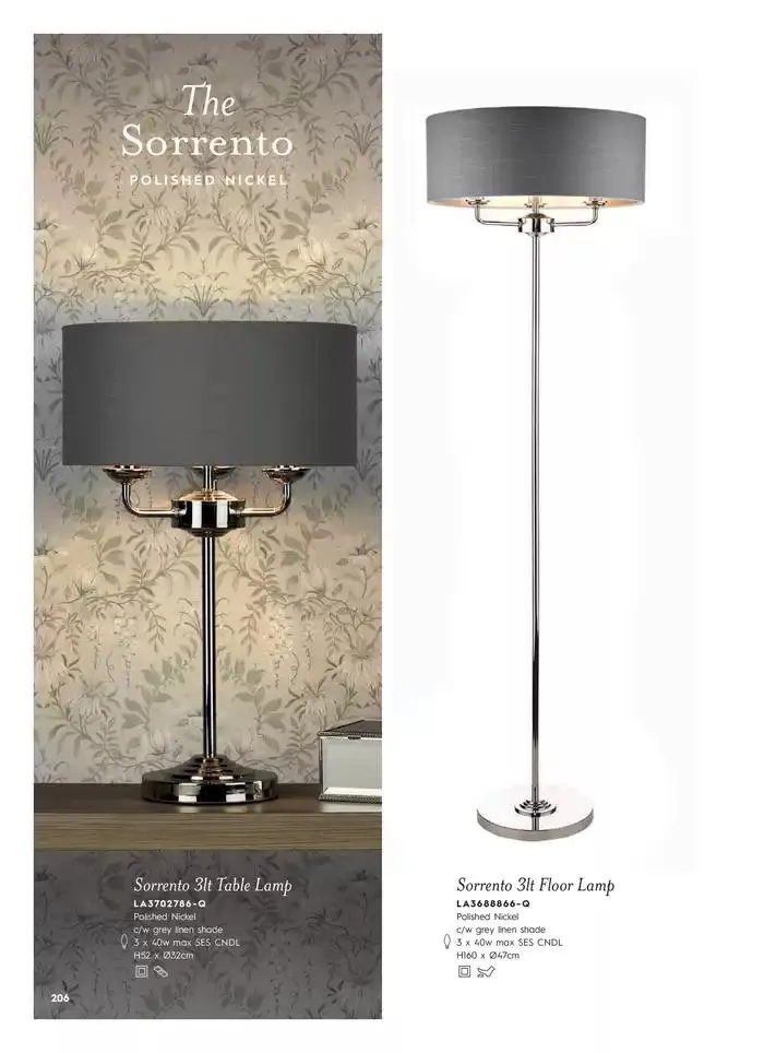 Catálogo de Lighting & Mirror Collection 12 de marzo al 31 de agosto 2025 - Página 208