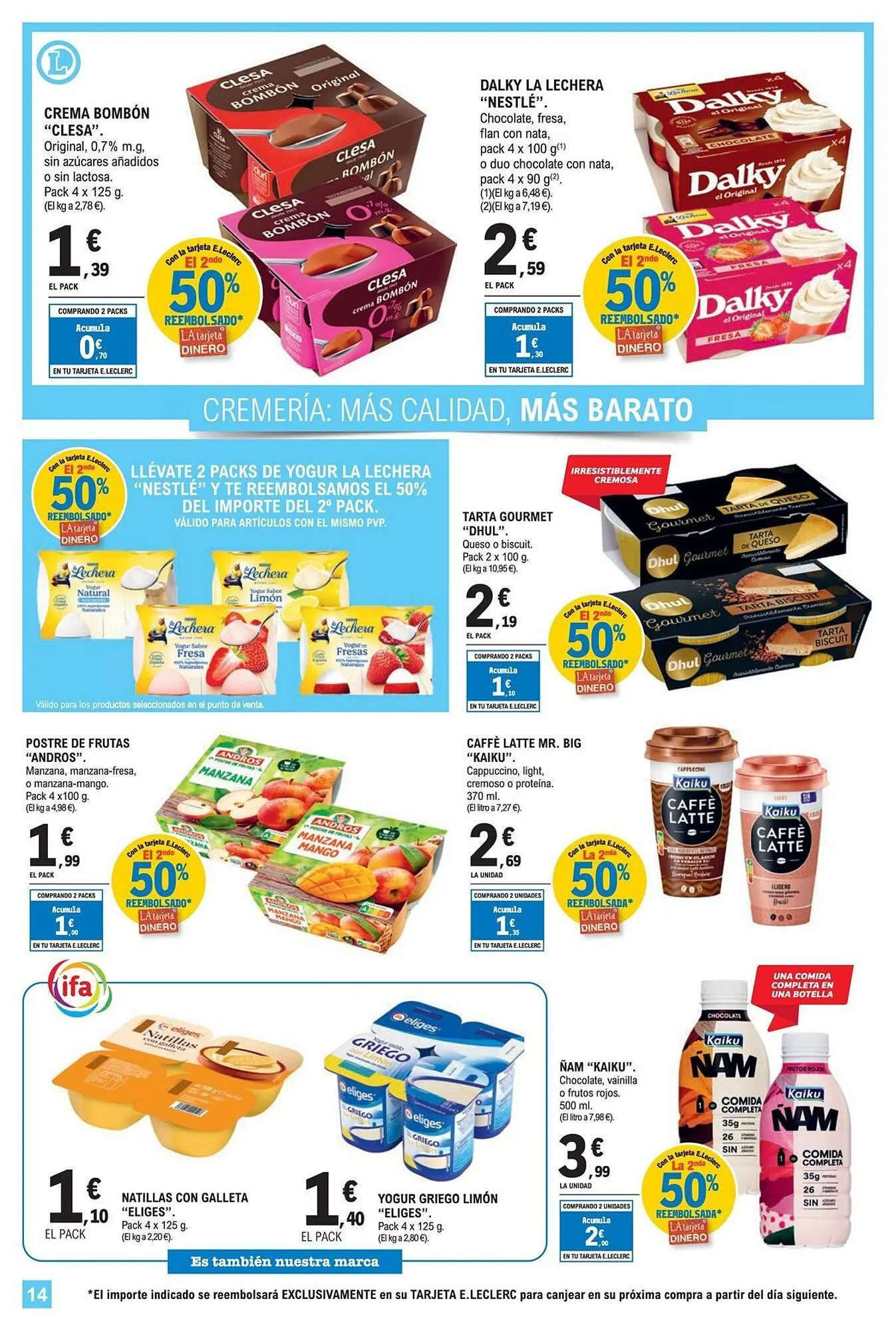 Catálogo de Catálogo E.Leclerc 11 de marzo al 22 de marzo 2026 - Página 14
