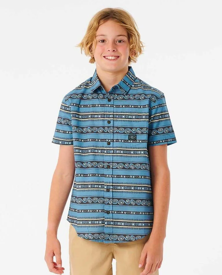 Camisa de surf de manga corta Tube Head para niño