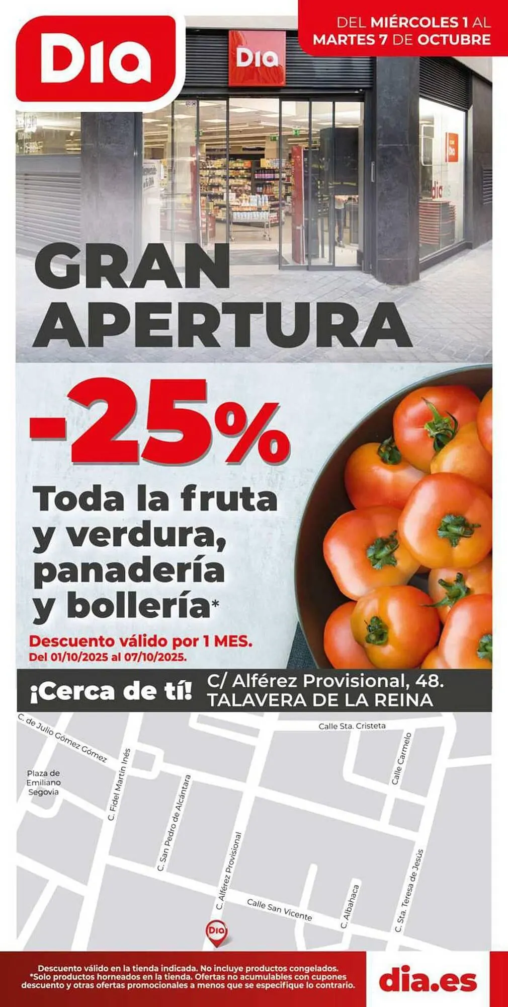 Catálogo de Folleto Dia 1 de octubre al 7 de octubre 2025 - Página 1