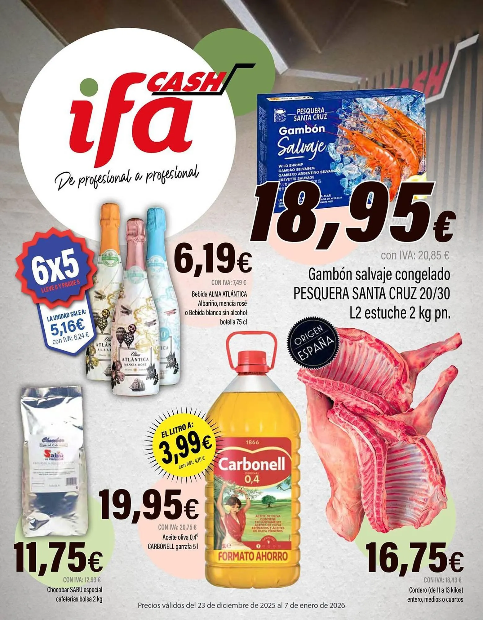 Catálogo de Folleto Cash Ifa 23 de diciembre al 7 de enero 2026 - Página 1