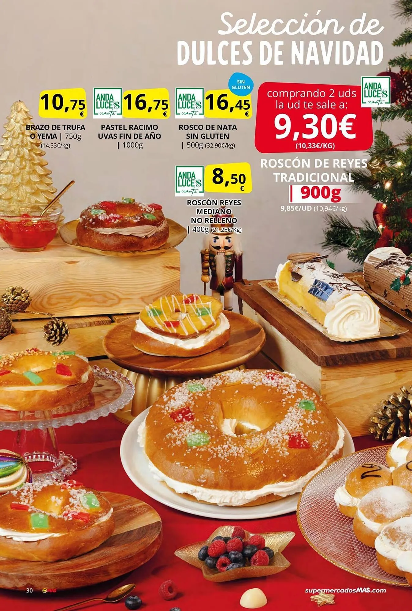 Catálogo de Folleto Supermercados MAS 28 de noviembre al 31 de diciembre 2025 - Página 30