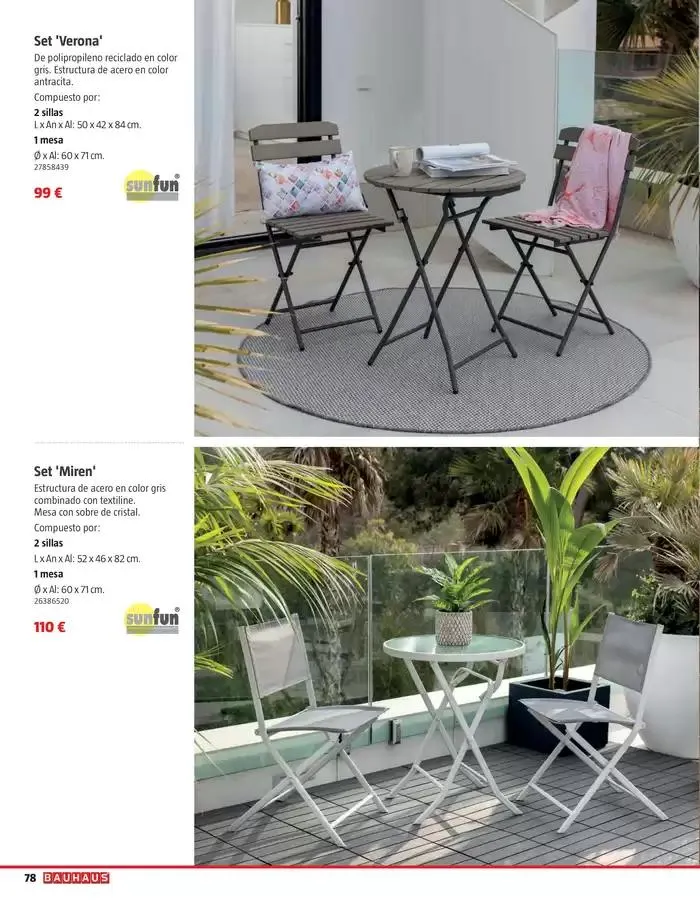 Catálogo de VERANO. Jardín, terraza, balcón.  26 de marzo al 20 de abril 2025 - Página 78