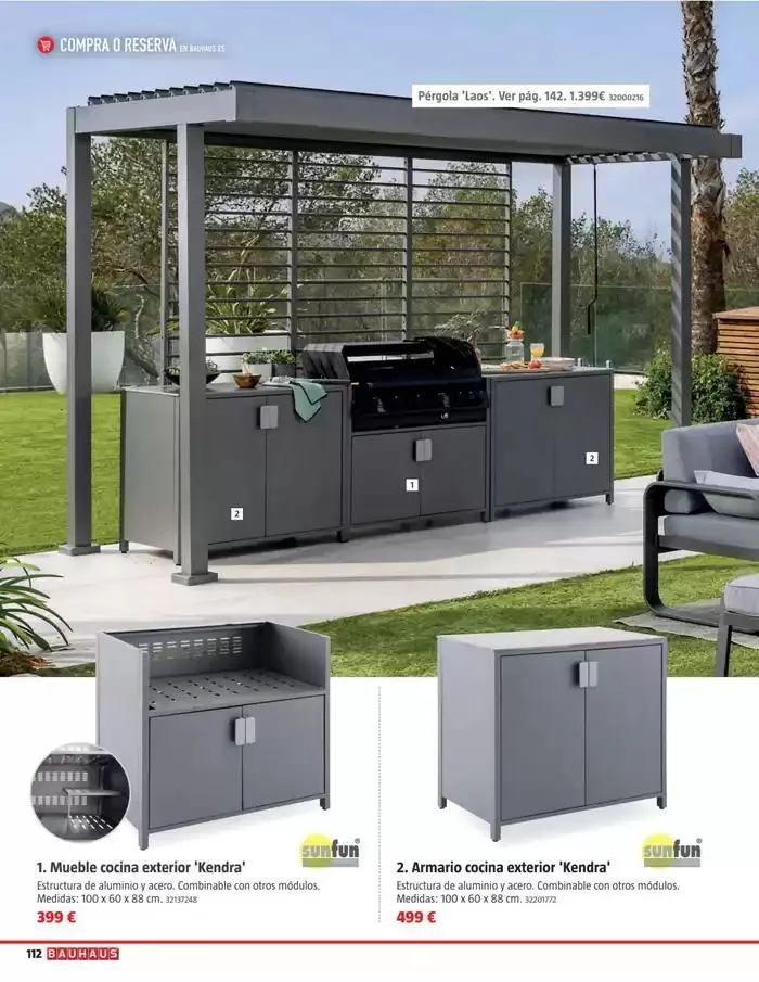 Catálogo de Bauhaus Verano 1 de junio al 31 de agosto 2025 - Página 112