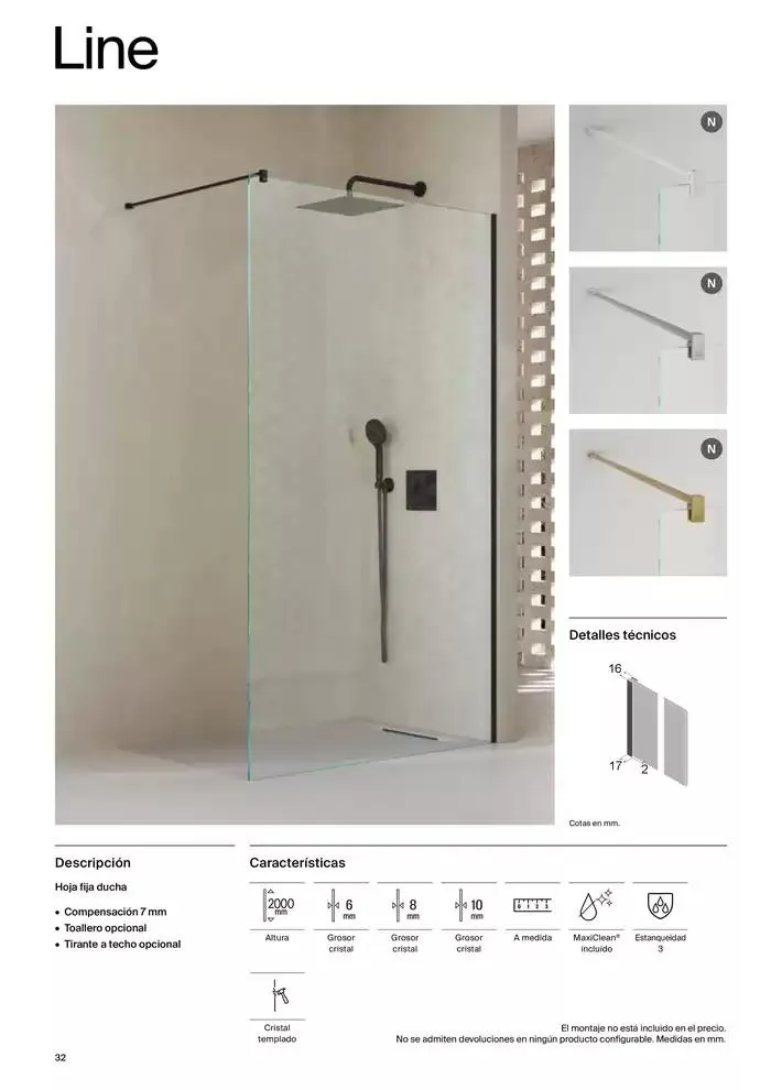 Catálogo de Mamparas de Baño 9 de enero al 31 de diciembre 2025 - Página 34