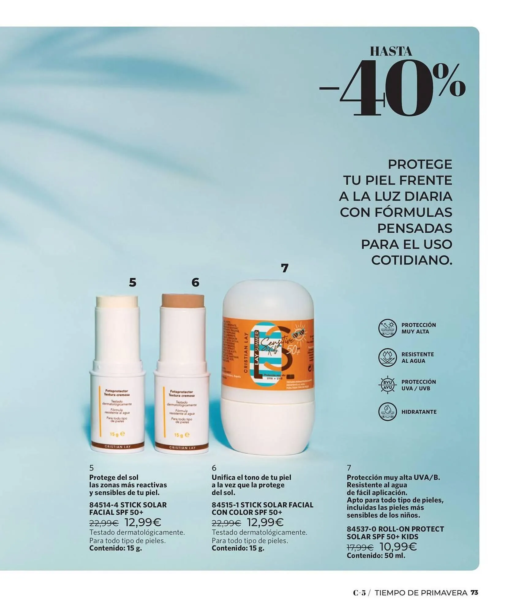 Catálogo de Catálogo Cristian Lay 23 de marzo al 12 de abril 2026 - Página 73