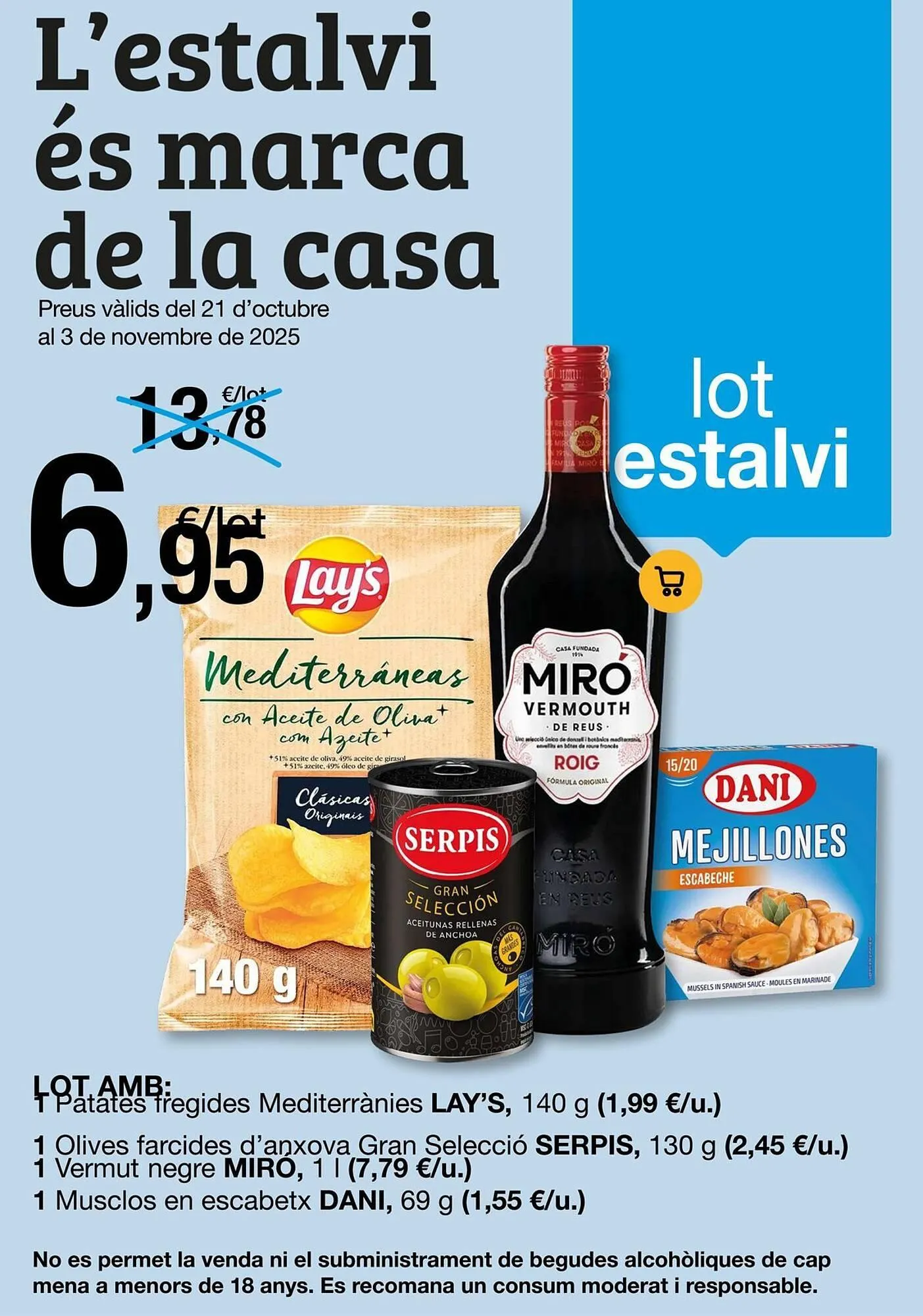 Catálogo de Folleto BonpreuEsclat 21 de octubre al 3 de noviembre 2025 - Página 1