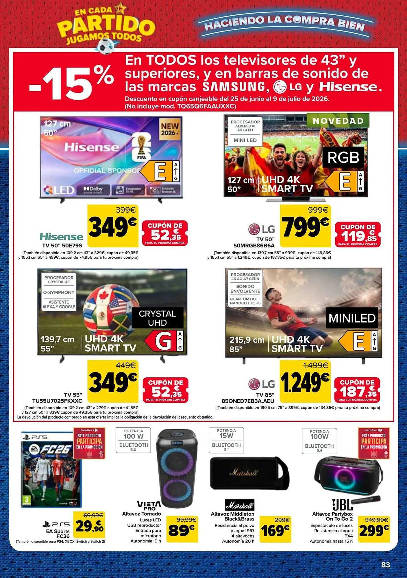 Catálogo de Folleto Carrefour 11 de junio al 24 de junio 2026 - Página 83