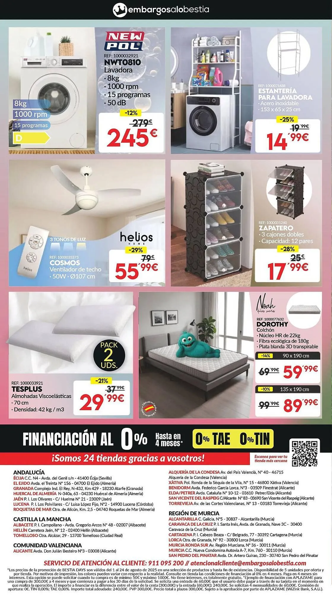 Catálogo de Folleto Embargos a lo bestia 1 de agosto al 24 de agosto 2025 - Página 8