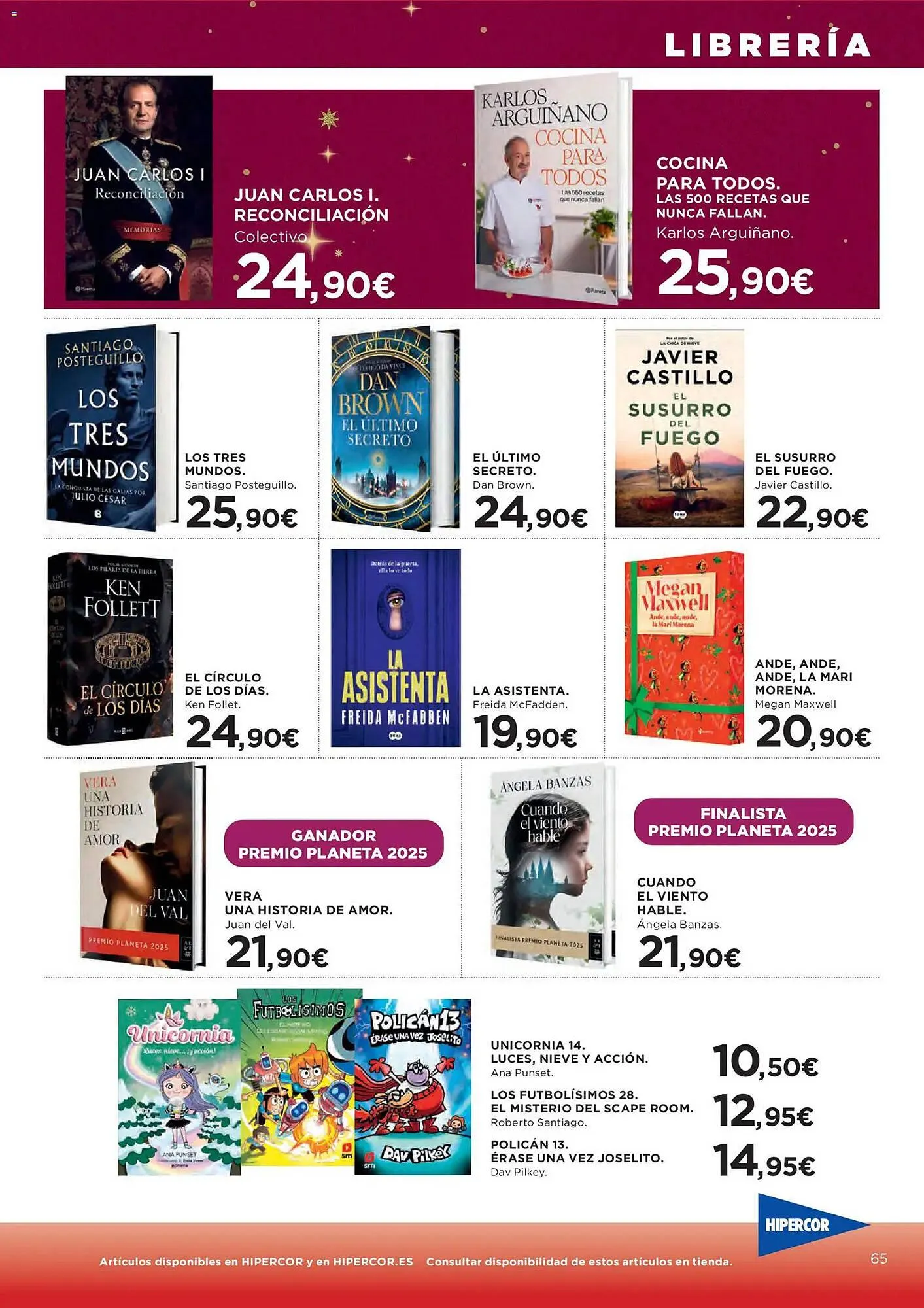 Catálogo de Catálogo Hipercor 18 de diciembre al 6 de enero 2026 - Página 70
