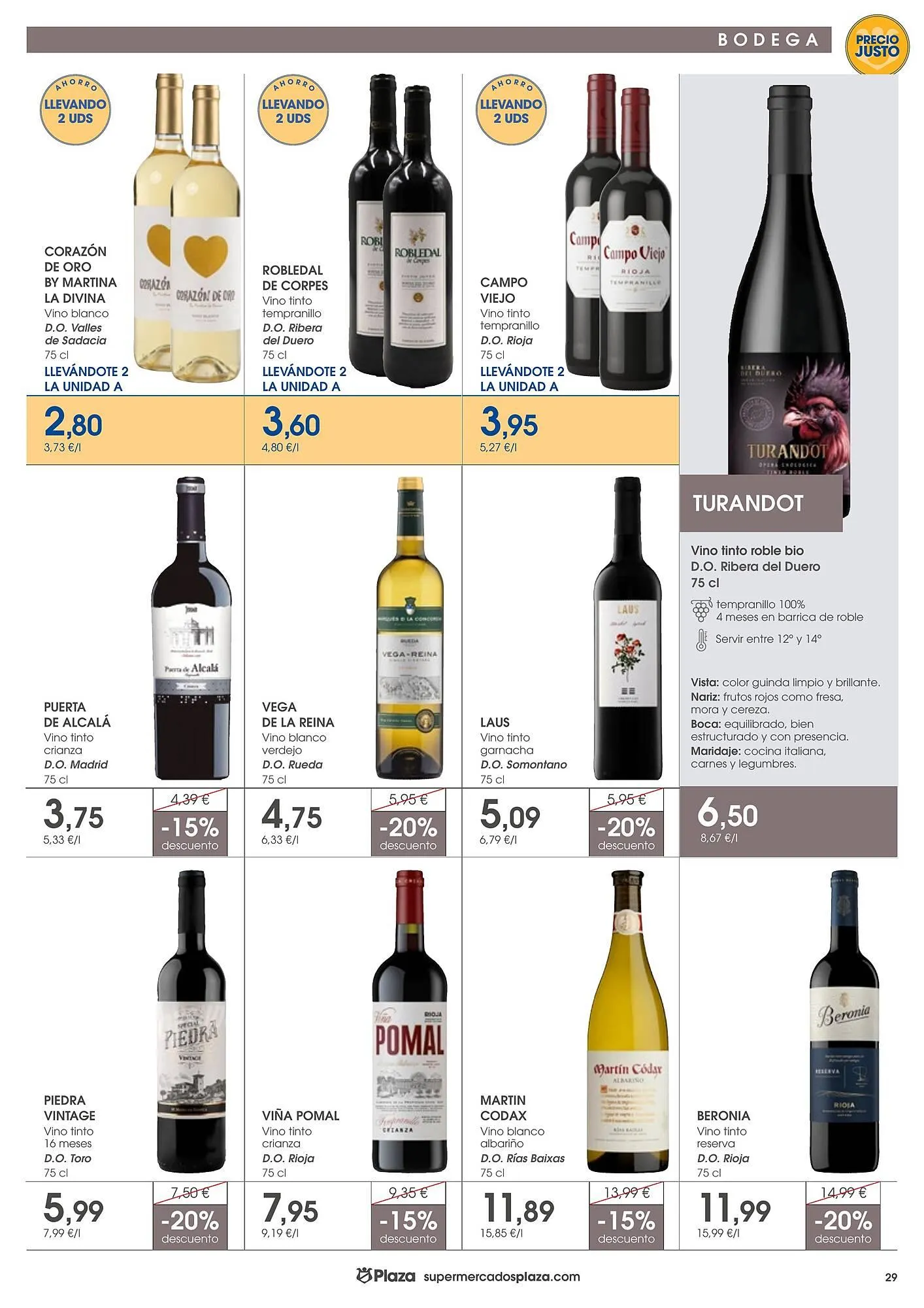 Catálogo de Folleto Supermercados Plaza 5 de marzo al 18 de marzo 2026 - Página 29