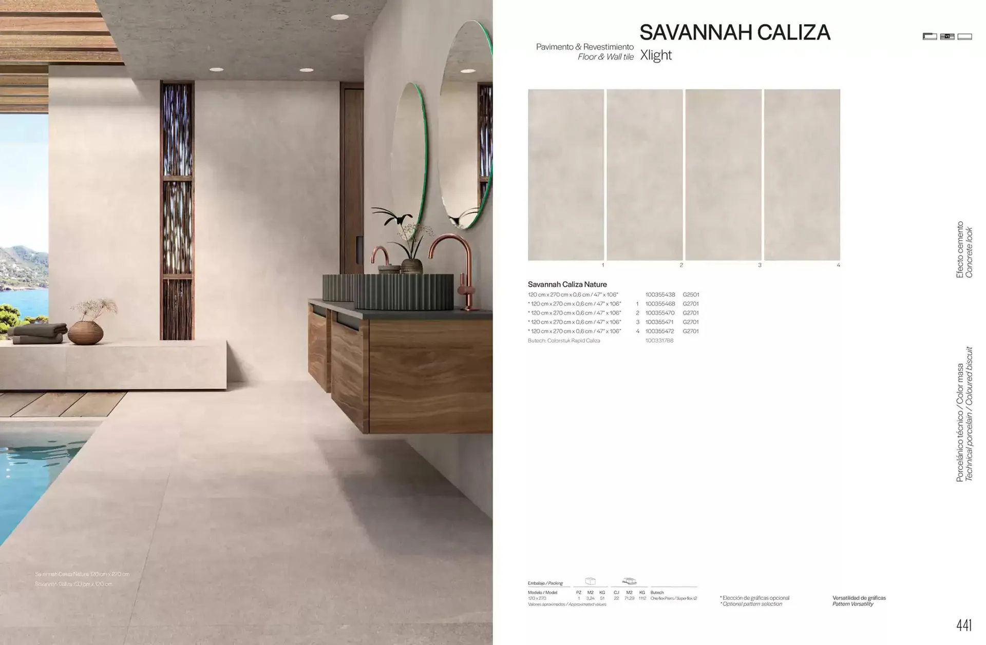 Catálogo de Folleto Porcelanosa 6 de febrero al 31 de diciembre 2025 - Página 222