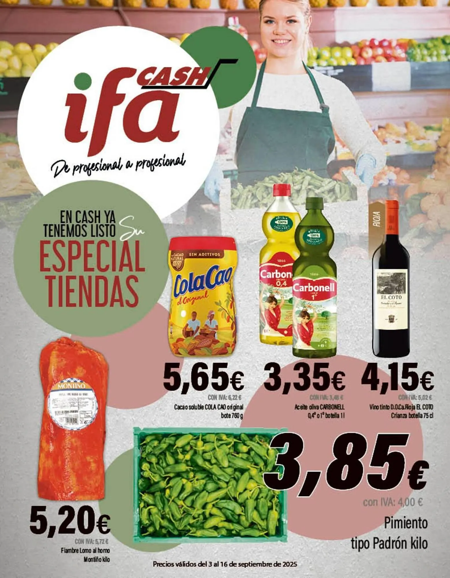 Catálogo de Folleto Cash Ifa 4 de septiembre al 16 de septiembre 2025 - Página 1