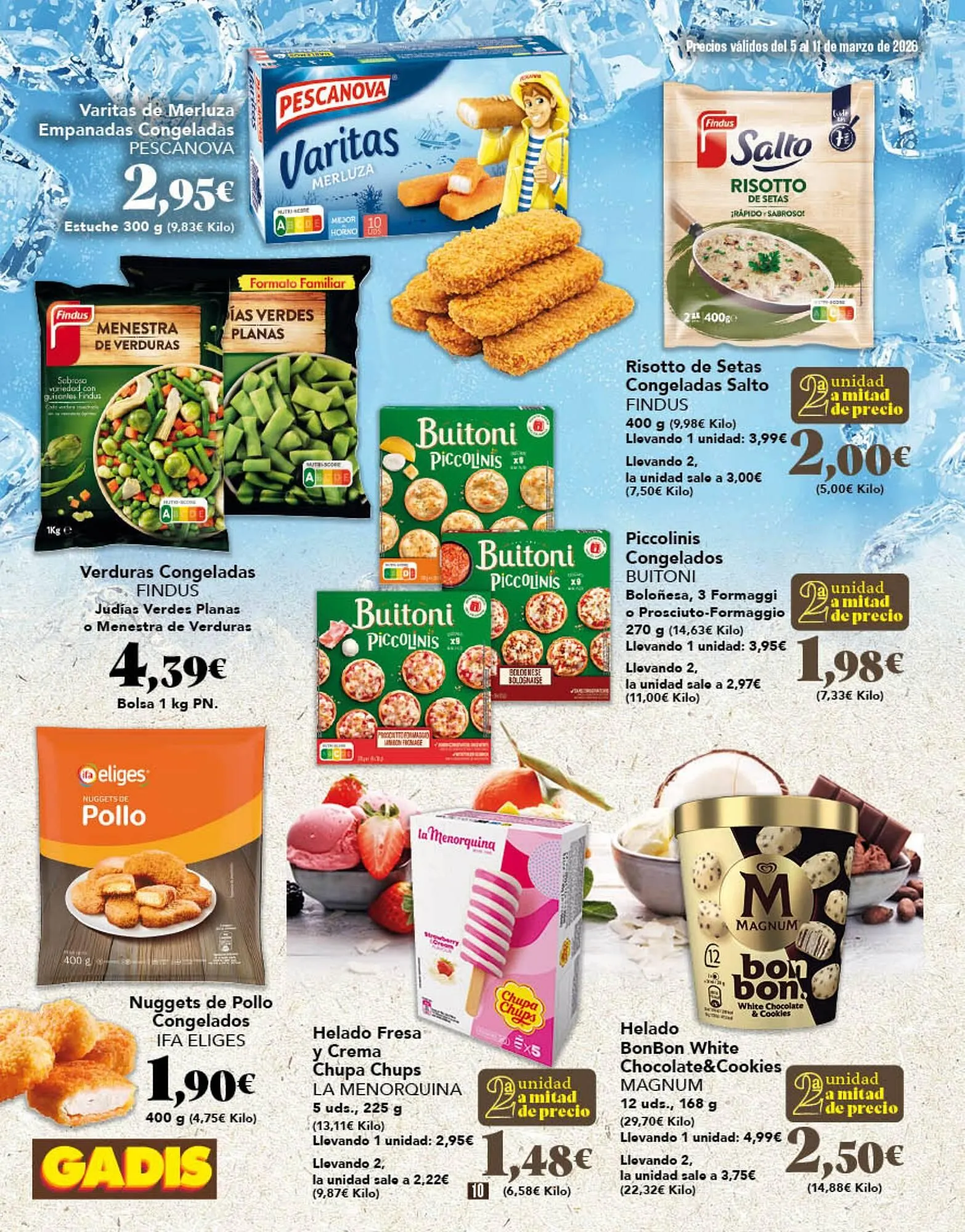 Catálogo de Folleto Gadis 5 de marzo al 11 de marzo 2026 - Página 10