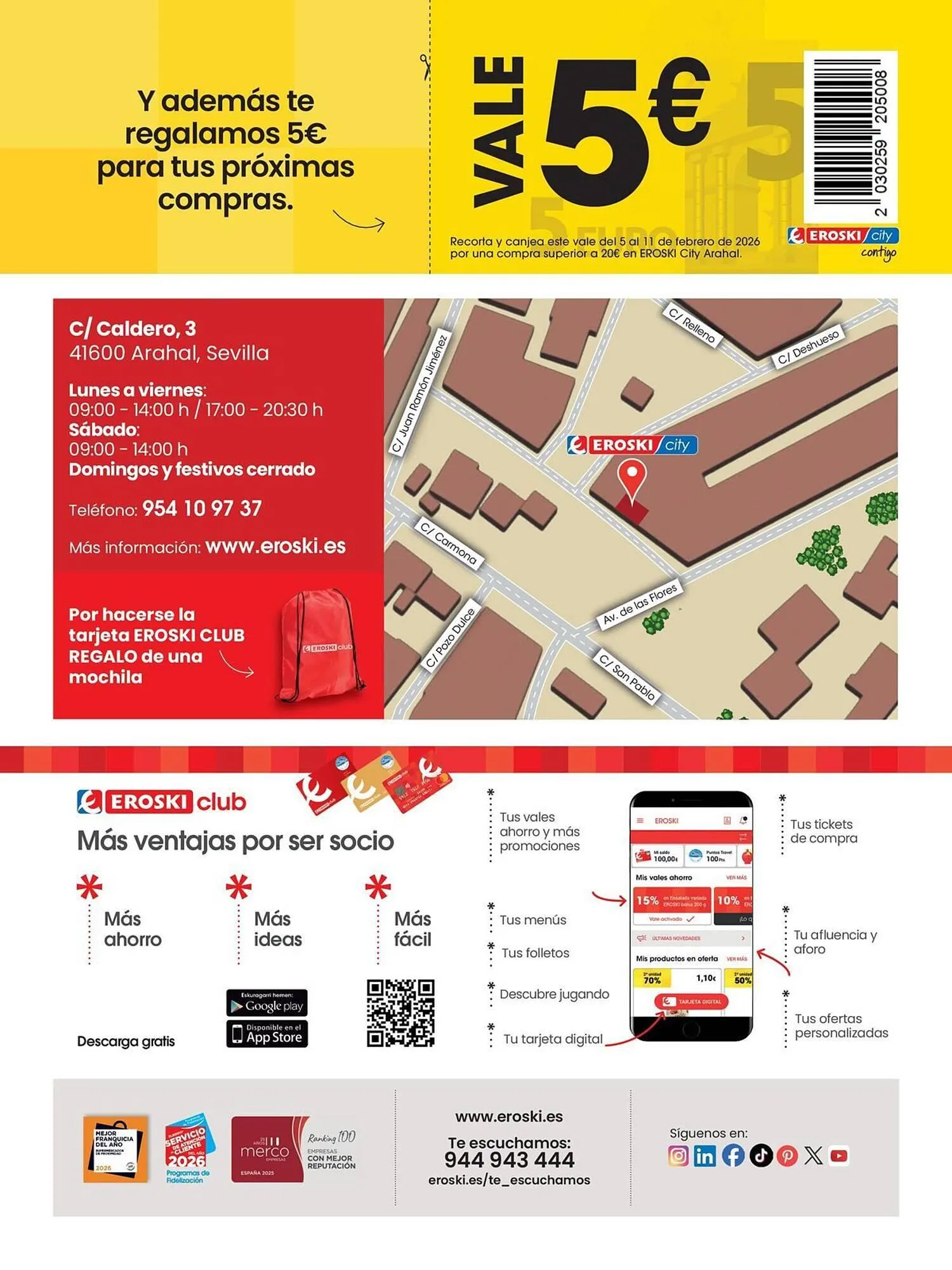 Catálogo de Folleto Eroski 22 de enero al 28 de enero 2026 - Página 8