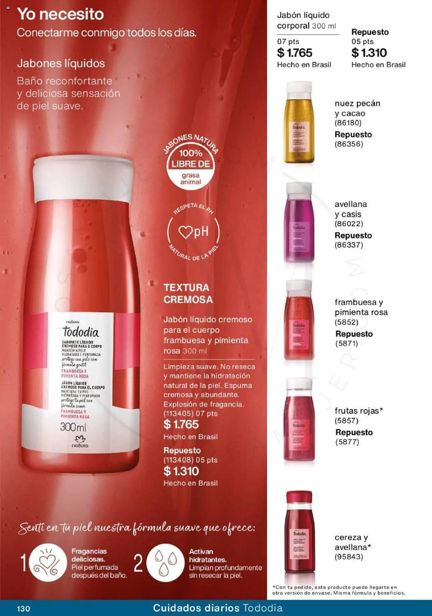 Catálogo de Folleto Natura 1 de septiembre al 30 de septiembre 2023 - Página 130