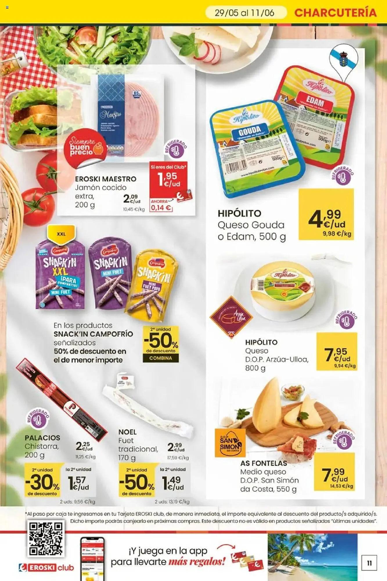 Catálogo de Folleto Eroski 29 de mayo al 10 de junio 2025 - Página 11