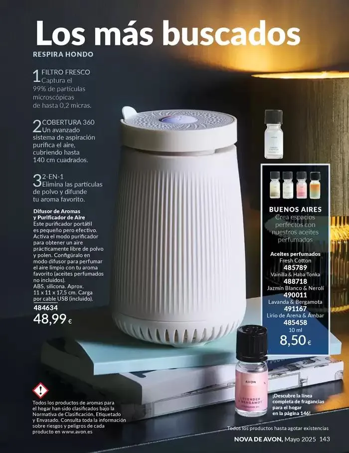 Catálogo de Catálogo AVON Mayo 2 de mayo al 31 de mayo 2025 - Página 143
